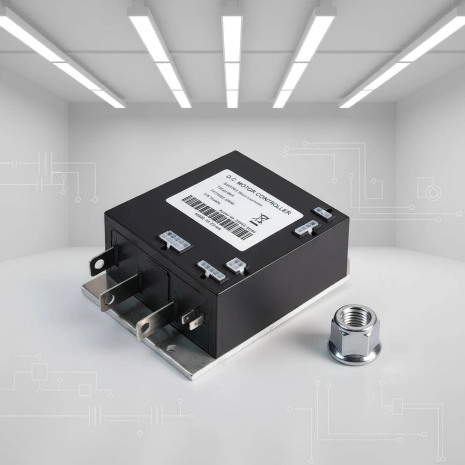 36V 350A Speed Controller ITS Throttle Input 36V Golf Vehicle Controller Vehicle Part Aftermarket Replacement
36V 350A Speed Controller ITS Throttle Input 36V Golf Vehicle Controller Vehicle Part Aftermarket Replacement
