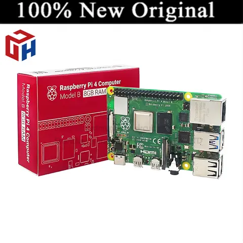 راسبري بي 4 موديل ب ، 2 جيجابايت ، 4 جيجابايت ، 8 جيجابايت رام ، ترقية كاملة