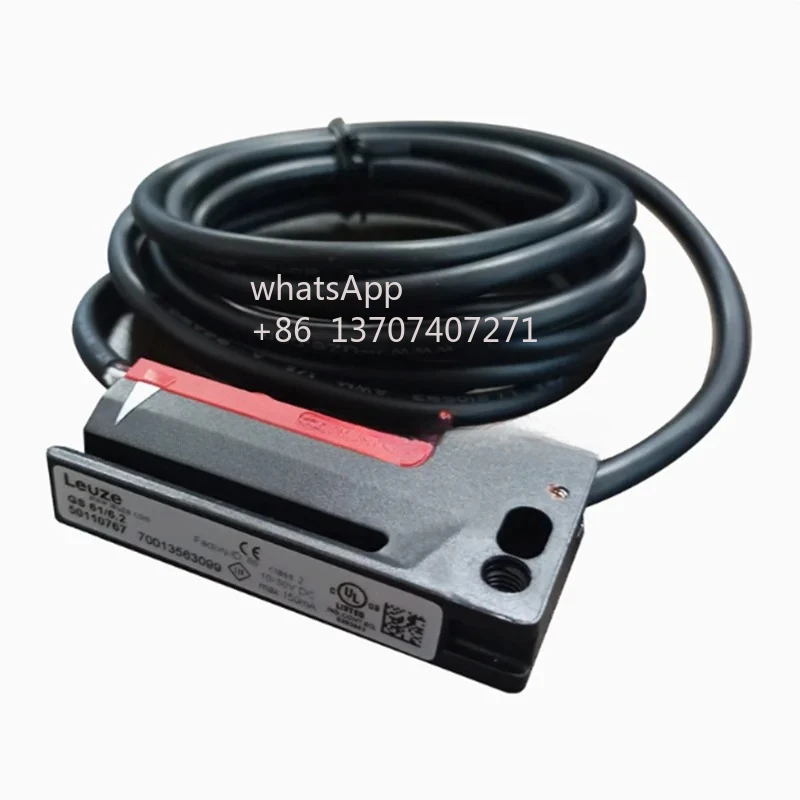 1Pcs GS 61/6.2 50110767 new original slot type photoelectric switch label sensor
1Pcs GS 61/6.2 50110767 new original slot type photoelectric switch label sensor