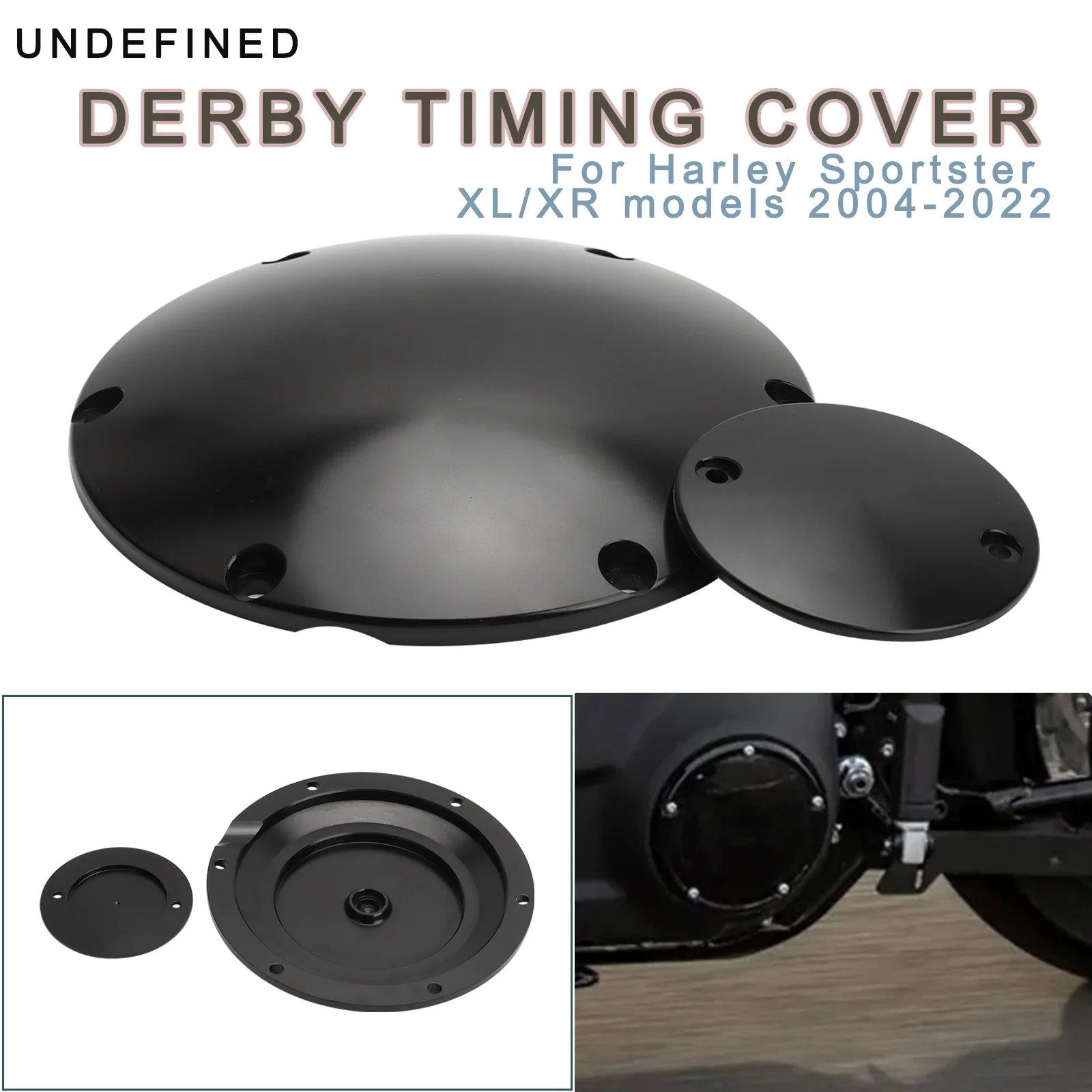 6-Holes Smooth Aluminum Motorcycle Derby Timing Timer Cover Black Chrome For Harley Sportster XL883 XL 1200N XR models 2004-2022
6-Holes Smooth Aluminum Motorcycle Derby Timing Timer Cover Black Chrome For Harley Sportster XL883 XL 1200N XR models 2004-2022