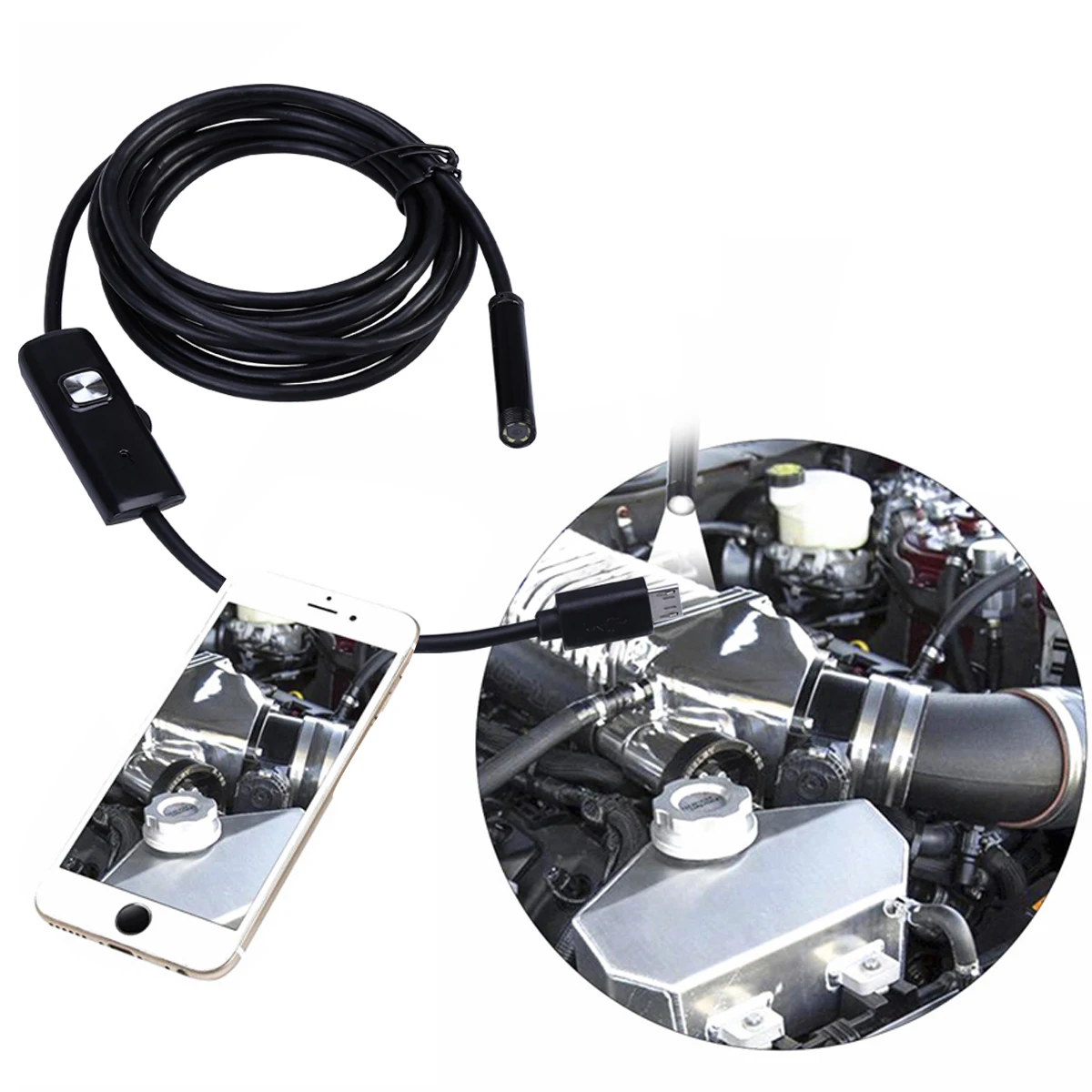5M 5.5Mm 6-Led Ip67 Waterproof For Phone Black Hd Inspection Camera Otg Ear Nose Throat Tool Parts
5M 5.5Mm 6-Led Ip67 Waterproof For Phone Black Hd Inspection Camera Otg Ear Nose Throat Tool Parts
