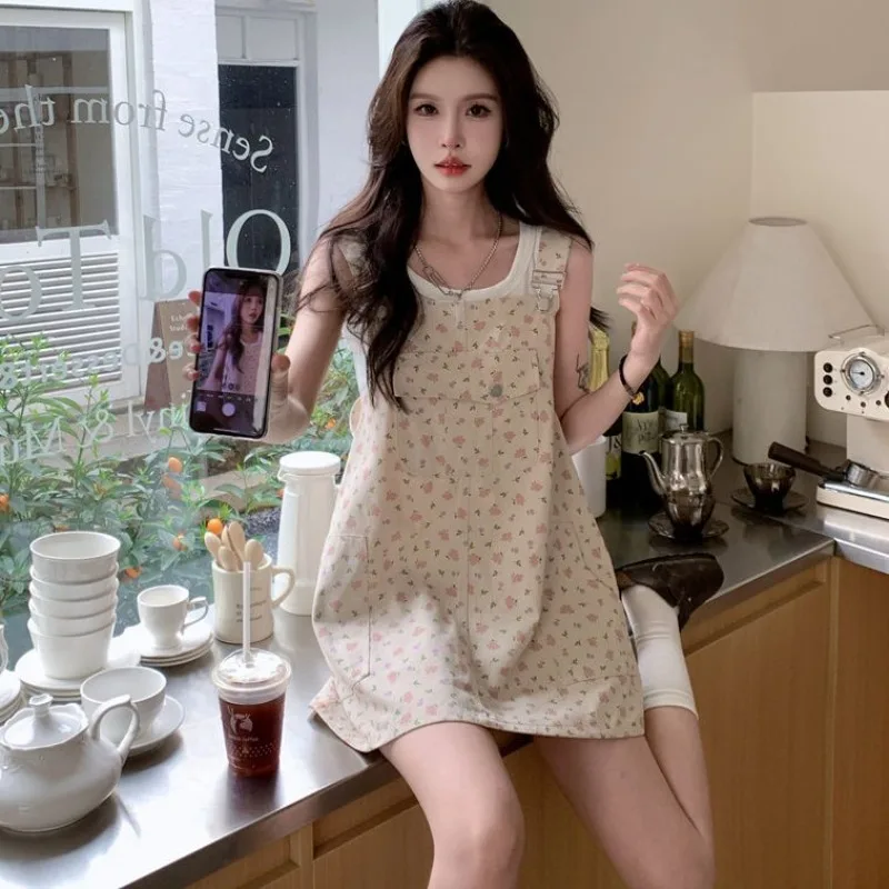 2026 Summer New Age-reducing Cute Denim Overall Dress Casual Loose Slim Fit Slip Dress Fashion Suspender Dress for Petite Women
2026 Summer New Age-reducing Cute Denim Overall Dress Casual Loose Slim Fit Slip Dress Fashion Suspender Dress for Petite Women