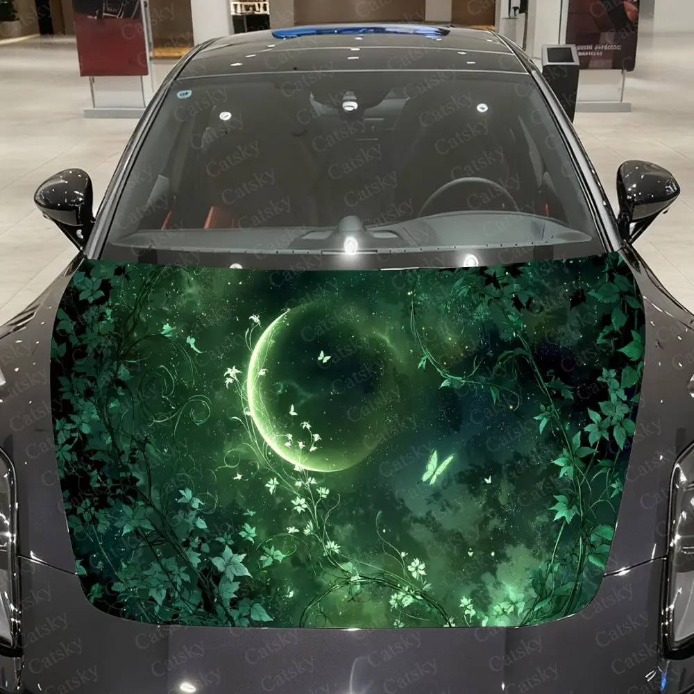 Виниловая пленка Green Moon Butterfly для автомобиля, водонепроницаемая наклейка из ПВХ на капот, самоклеящиеся устойчивые к царапинам наклейки для крышки двигателя
Виниловая пленка Green Moon Butterfly для автомобиля, водонепроницаемая наклейка из ПВХ на капот, самоклеящиеся устойчивые к царапинам наклейки для крышки двигателя