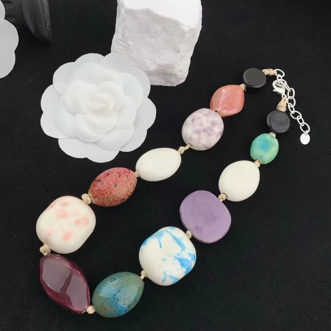 Trendy Vintage Exaggerated colorful large collarbone chain for women's girl gift Party Jewelry set
Trendy Vintage Exaggerated colorful large collarbone chain for women's girl gift Party Jewelry set