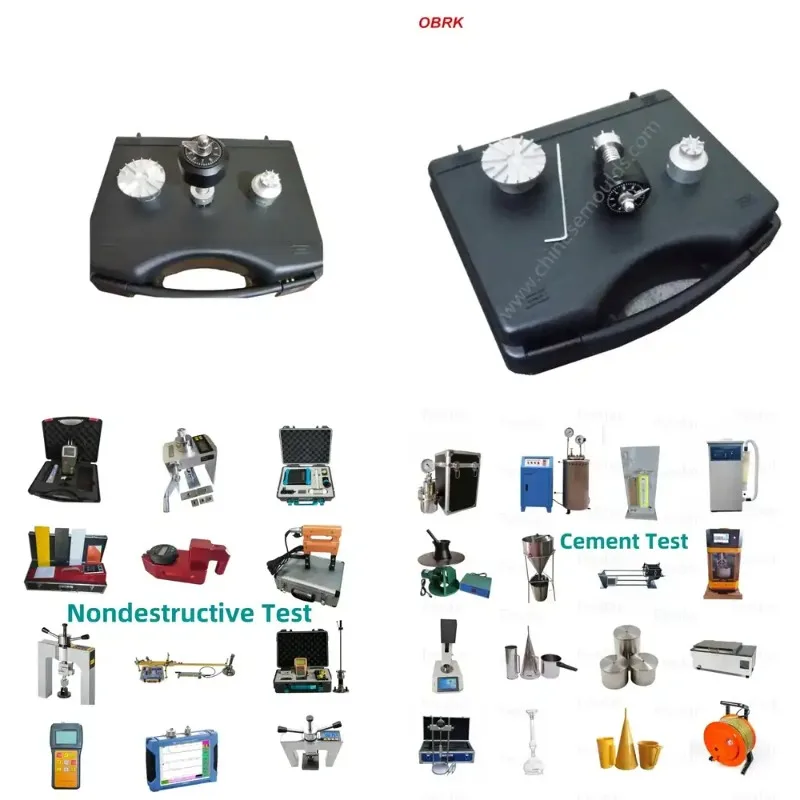 Field Soil Vane Shear Test Set, In-site Geotech Vane Shear Testing Equipment for Soil Bearing Capacity Test
Field Soil Vane Shear Test Set, In-site Geotech Vane Shear Testing Equipment for Soil Bearing Capacity Test