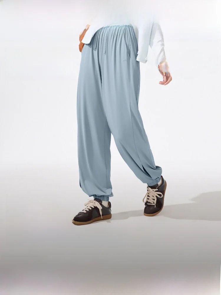 Женские широкие брюки Banana Le из ледяного шелка, свободного кроя, с защитой от солнца, повседневные, быстросохнущие, модные, утягивающие, длинные брюки
Женские широкие брюки Banana Le из ледяного шелка, свободного кроя, с защитой от солнца, повседневные, быстросохнущие, модные, утягивающие, длинные брюки