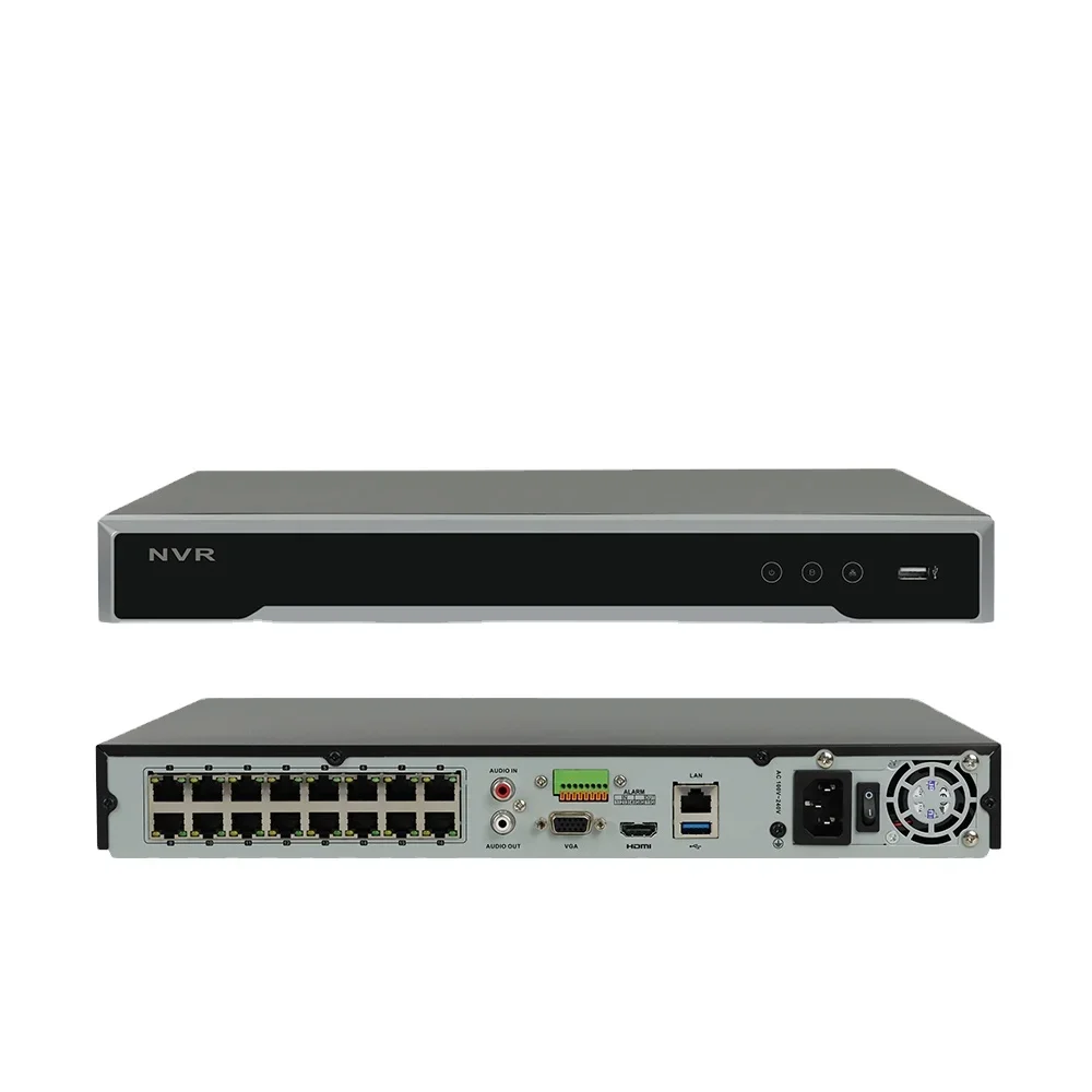 HK OEM 32-канальный NVR POE 12MP 4K HD Воспроизведение Встроенный 16 портов Poe NVR 2SATA Макс. 20 ТБ Обнаружение памяти Обнаружение транспортного средства
HK OEM 32-канальный NVR POE 12MP 4K HD Воспроизведение Встроенный 16 портов Poe NVR 2SATA Макс. 20 ТБ Обнаружение памяти Обнаружение транспортного средства