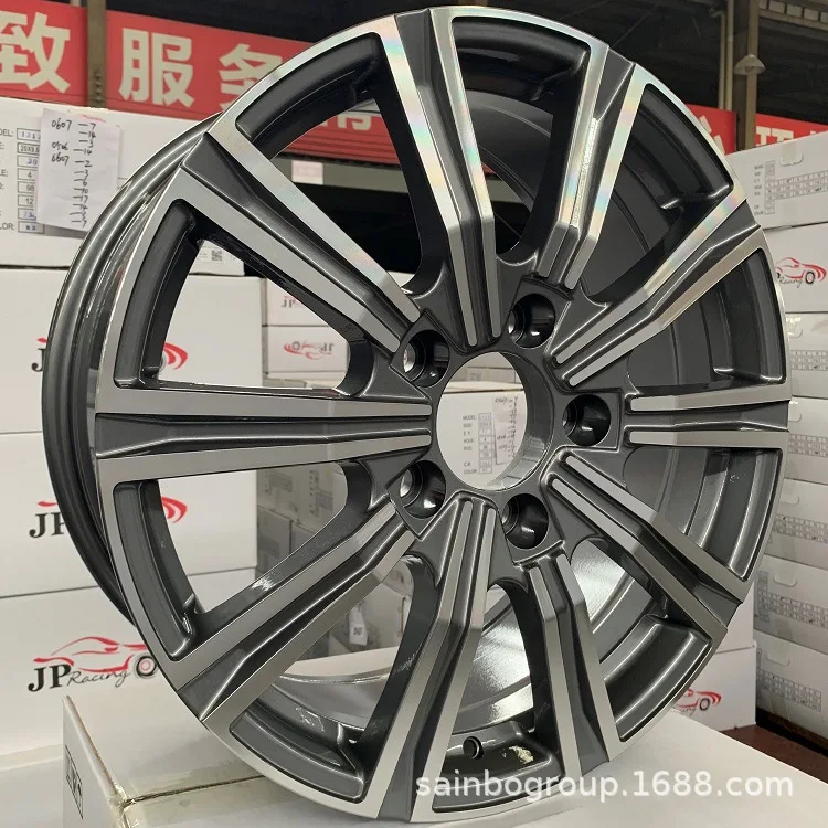 Suitable for F881149 20-inch 21-inch, black gun gray car surface, Shengbo car modified aluminum alloy wheel rims
Suitable for F881149 20-inch 21-inch, black gun gray car surface, Shengbo car modified aluminum alloy wheel rims