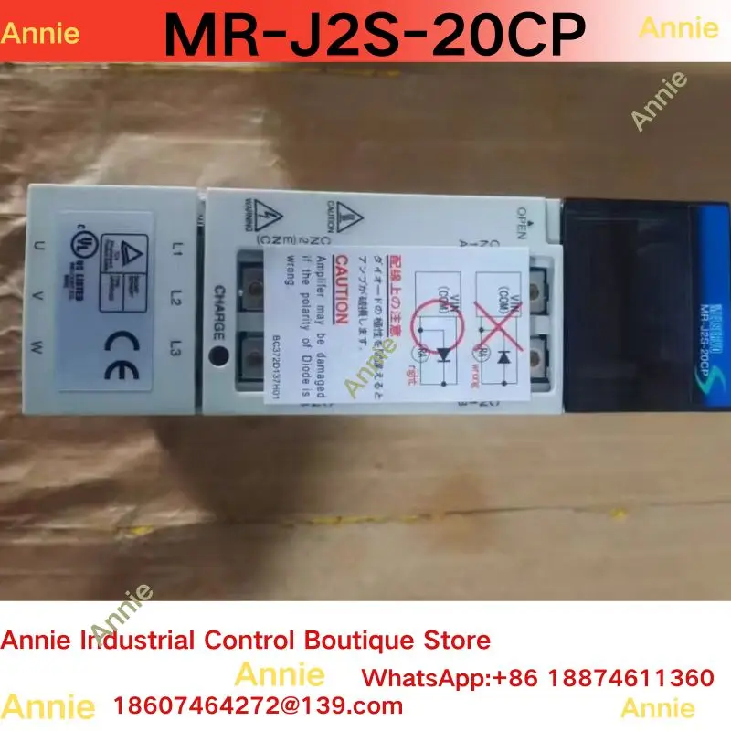 Совершенно новый сервопривод MR-J2S-20CP
Совершенно новый сервопривод MR-J2S-20CP