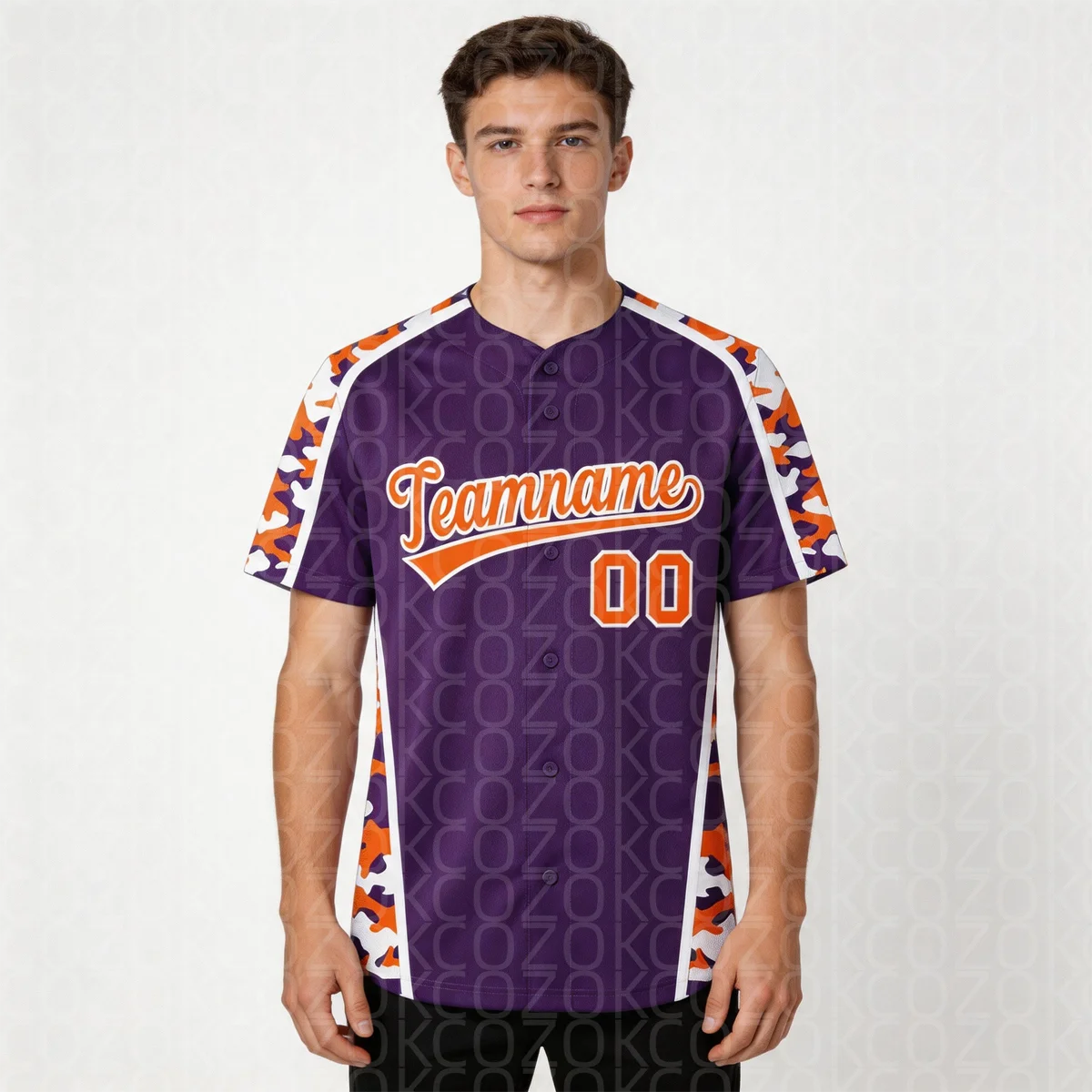 Purple Baseball Jersey Men Women Short Sleeve Shirt 3D Printed Shirt Team Shirts Hip Hop Unisex Tops
Purple Baseball Jersey Men Women Short Sleeve Shirt 3D Printed Shirt Team Shirts Hip Hop Unisex Tops