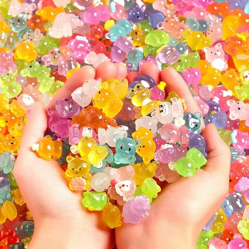 20/50Pcs Cute Resin Glow-in-the-Dark Animal Toys Glow in The Dark Series Cartoon Miniature Decorations Assorted Small Animals
20/50Pcs Cute Resin Glow-in-the-Dark Animal Toys Glow in The Dark Series Cartoon Miniature Decorations Assorted Small Animals