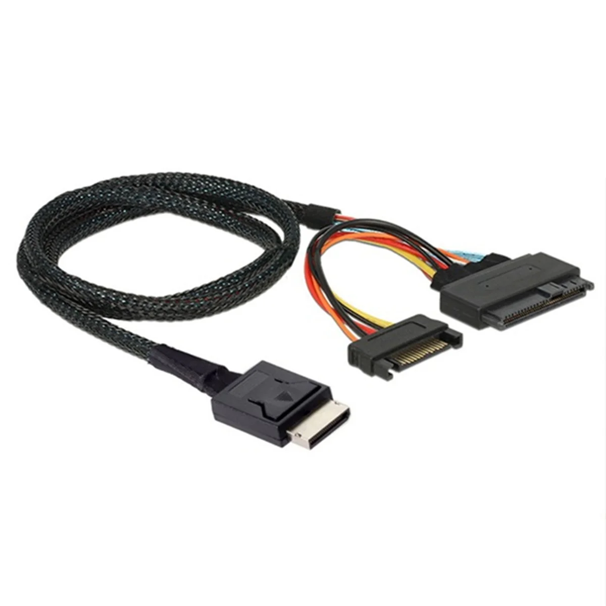Доступен Oculink SFF-8611 4I к PCIe SFF-8639 U.2 NVMe с разъемом SATA 15P, кабель питания сервера, компьютерные аксессуары
Доступен Oculink SFF-8611 4I к PCIe SFF-8639 U.2 NVMe с разъемом SATA 15P, кабель питания сервера, компьютерные аксессуары
