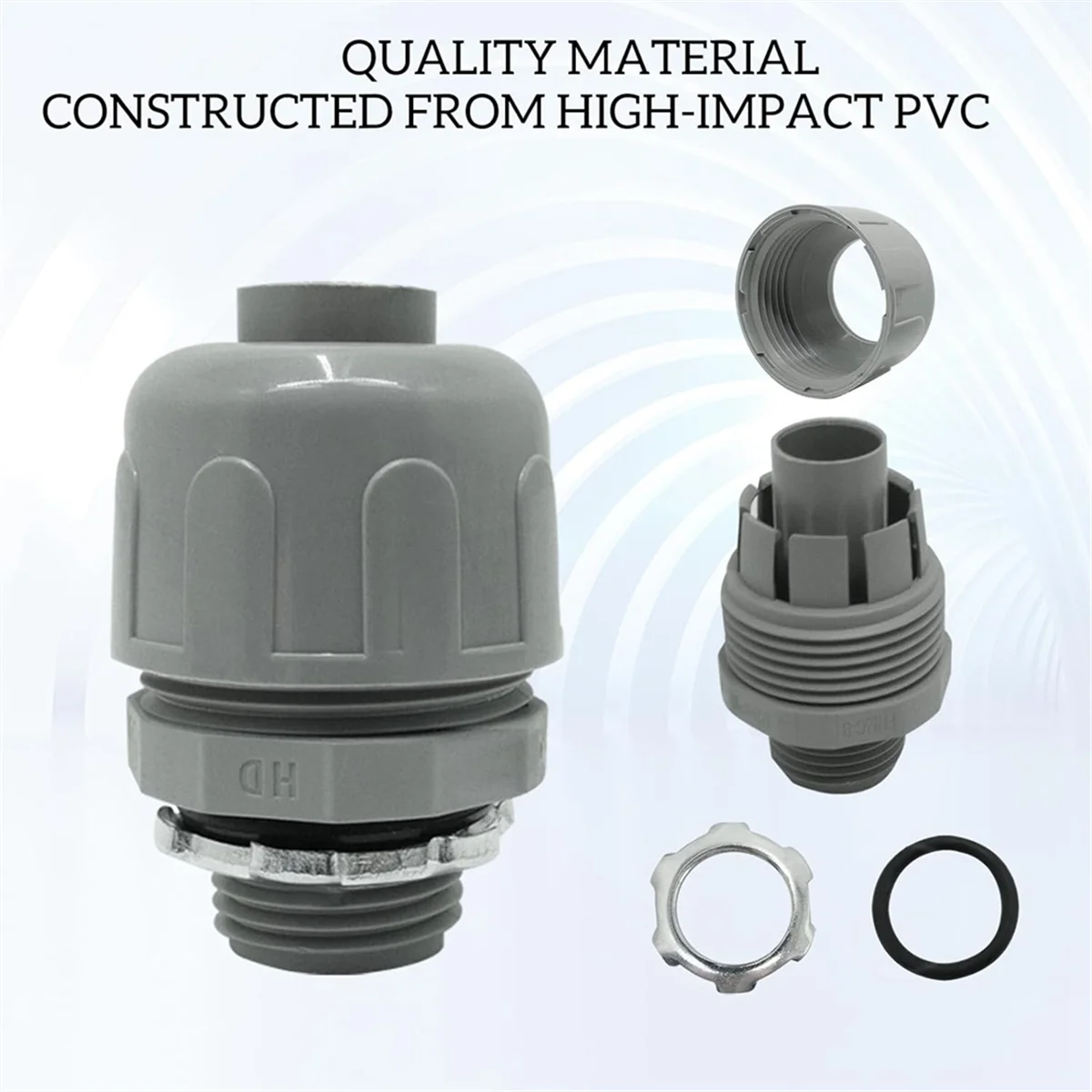 tight straight conduit connectorsLiquid Tight Connectors - PVC Electrical Conduit Connectors - Flexible Non-Metallic
tight straight conduit connectorsLiquid Tight Connectors - PVC Electrical Conduit Connectors - Flexible Non-Metallic