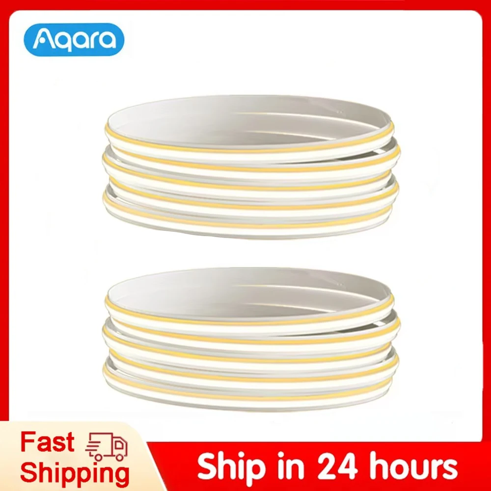 Aqara Smart COB Light Strip H2 Dual Color Temperature 2700K~6500K Adjustment Ra90 LED Home Decorative Light Strip
Aqara Smart COB Light Strip H2 Dual Color Temperature 2700K~6500K Adjustment Ra90 LED Home Decorative Light Strip