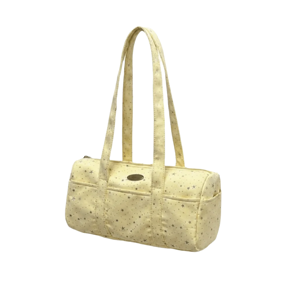 Y2K Large Capacity Polka Dot Star Pillow Bag Zipper Lightweight Round Boston Bag Versatile Multi-Pocket Bucket Bag Women
Y2K Large Capacity Polka Dot Star Pillow Bag Zipper Lightweight Round Boston Bag Versatile Multi-Pocket Bucket Bag Women