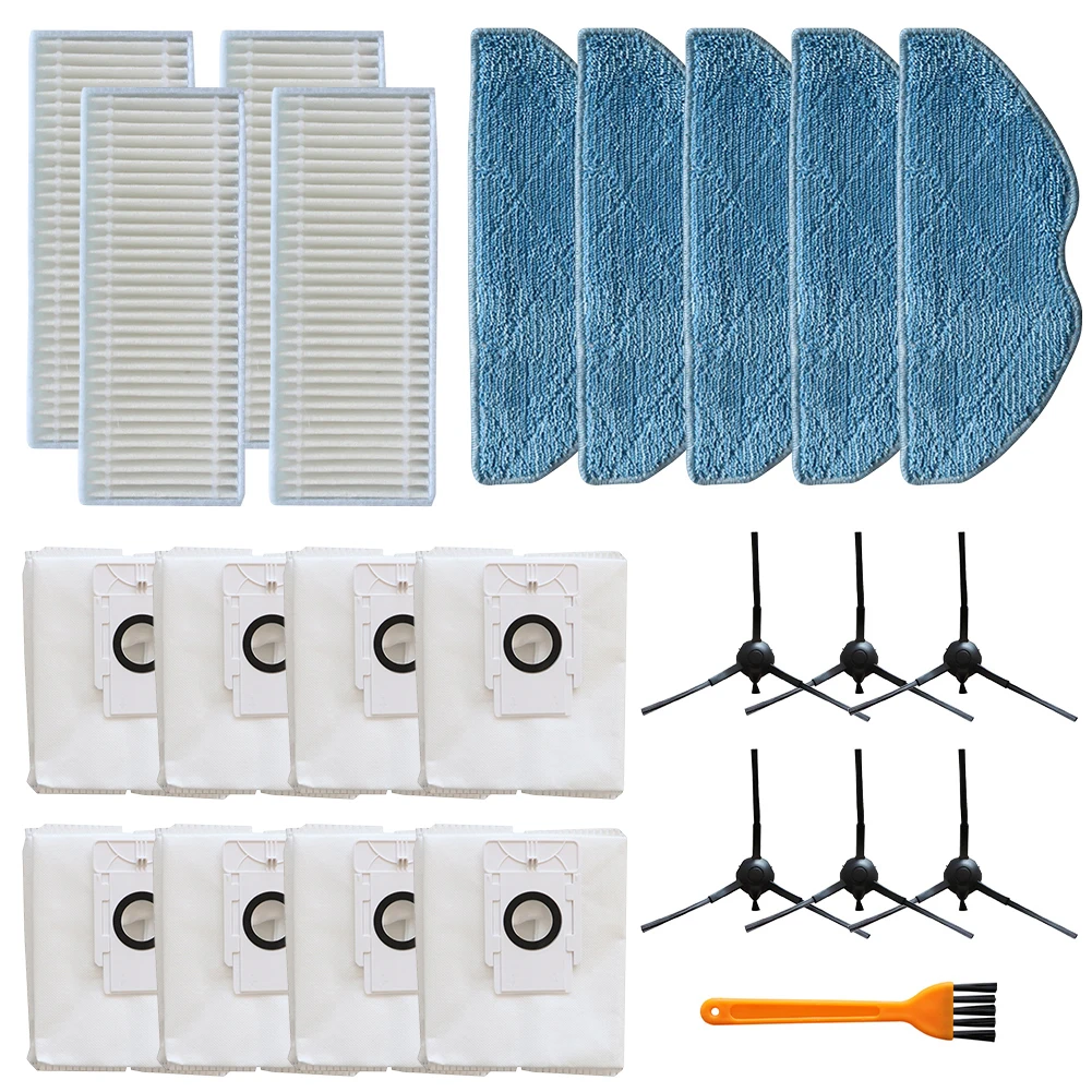 Filter Mop Cloth Dust Bag Side Brush For EZVIZ RE4 Plus / RE5 Plus Accessories Vacuum Cleaner Side Bags For Women Cleaning
Filter Mop Cloth Dust Bag Side Brush For EZVIZ RE4 Plus / RE5 Plus Accessories Vacuum Cleaner Side Bags For Women Cleaning