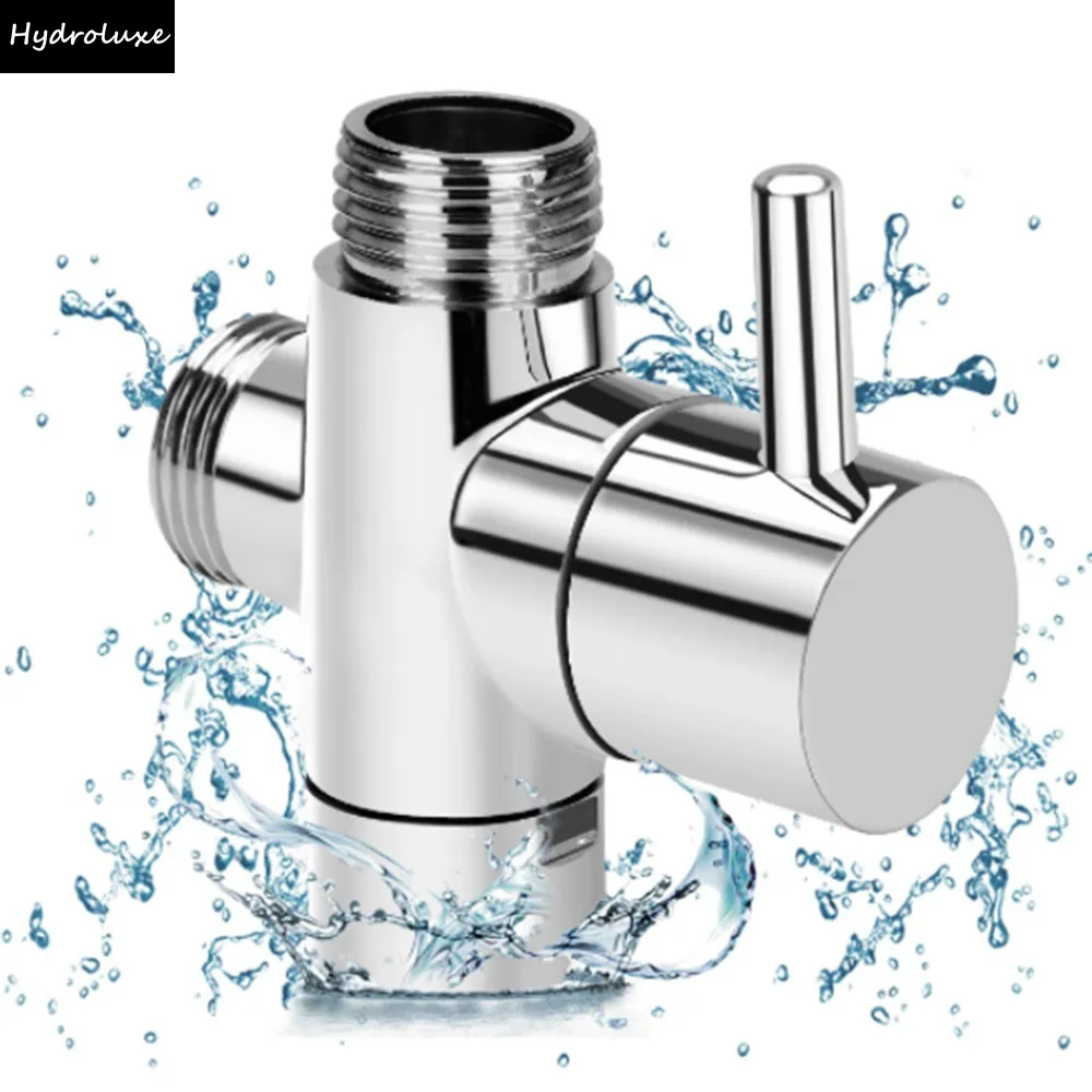G1/2in 3 Way Diverter Valve T-Adapter Shower Diverter Shower Faucet Diverter Valve Shower Nozzle Switch Show Cnnector Converter
G1/2in 3 Way Diverter Valve T-Adapter Shower Diverter Shower Faucet Diverter Valve Shower Nozzle Switch Show Cnnector Converter