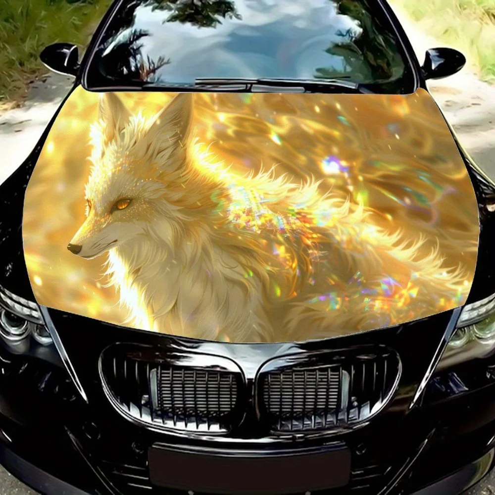 Glowing White Fox Animal Print Car Hood Wrap Color Vinyl Sticker Truck Graphic Bonnet Auto Accessories Decoration Decal Gift
Glowing White Fox Animal Print Car Hood Wrap Color Vinyl Sticker Truck Graphic Bonnet Auto Accessories Decoration Decal Gift