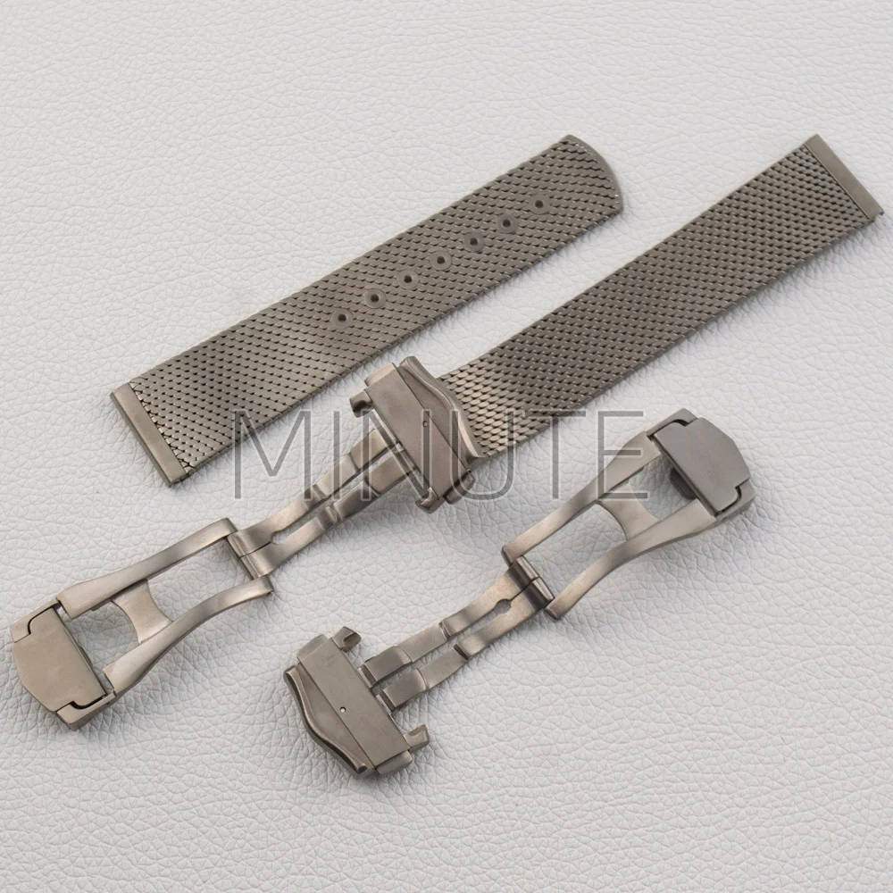 Premium-Grade Titanium Watch Chain Strap For Omega 007 Seamaster Diver 300 Watch Band 20mm Replace Milanese Titanium Bracelet
Premium-Grade Titanium Watch Chain Strap For Omega 007 Seamaster Diver 300 Watch Band 20mm Replace Milanese Titanium Bracelet
