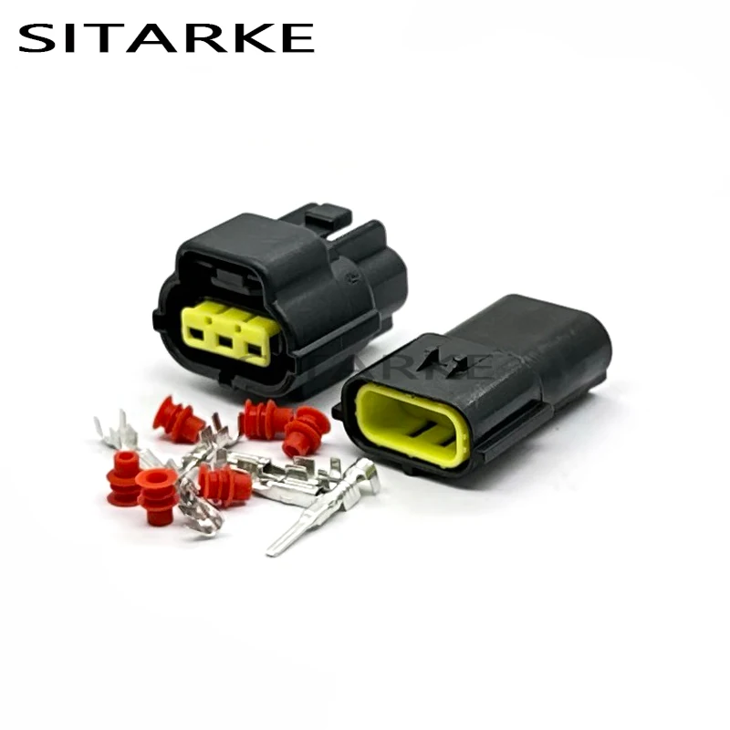 5 Sets 3 Pin Automobile Engine Exhaust Pipe Air Inlet Pressure Sensor Connector For Changan S60 S80 XC60 XC90 174357-2 368523-1
5 Sets 3 Pin Automobile Engine Exhaust Pipe Air Inlet Pressure Sensor Connector For Changan S60 S80 XC60 XC90 174357-2 368523-1
