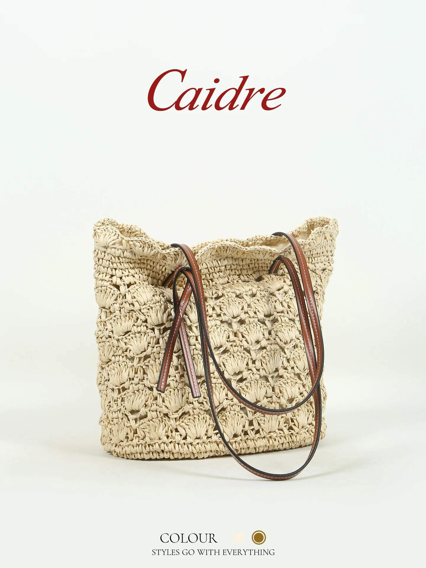 Caidre Bohemian Woven Bag Women's Summer Beach Sand Grass Tote Bag Large Capacity Vacation Single Shoulder Shopping Bag
Caidre Bohemian Woven Bag Women's Summer Beach Sand Grass Tote Bag Large Capacity Vacation Single Shoulder Shopping Bag