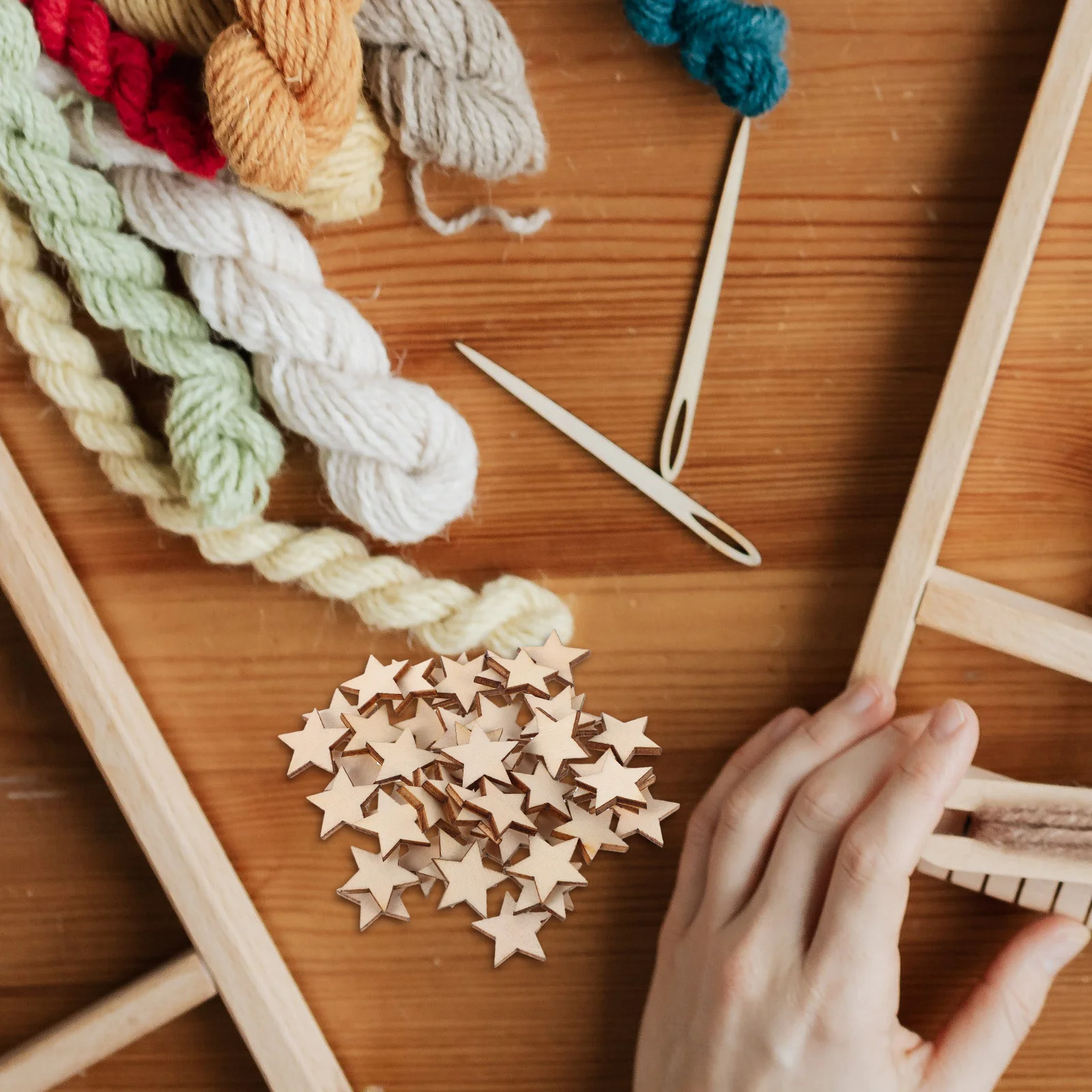 50Pcs Small Star Wood Cutouts Natural Finish Unpainted Stars for DIY Crafts Christmas Decorations Star Wood Chip
50Pcs Small Star Wood Cutouts Natural Finish Unpainted Stars for DIY Crafts Christmas Decorations Star Wood Chip