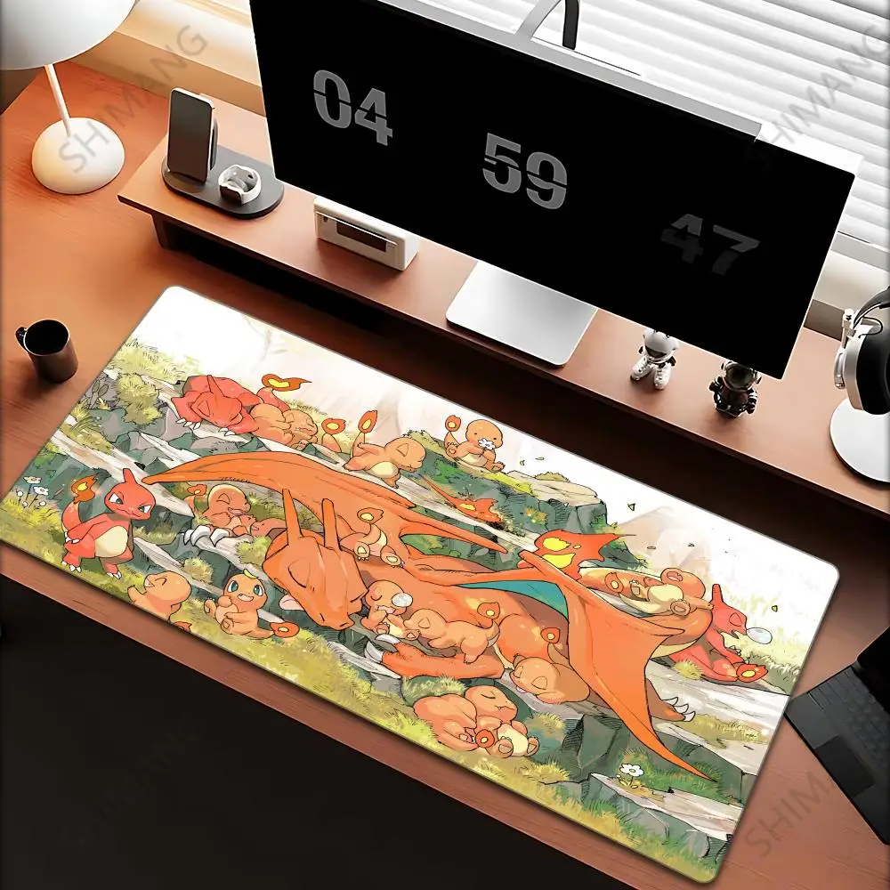 Fiery Dragon Mouse Pad Laptop Japan Anime Gaming Keyboard Rug PC P-pokemon C-charizard Mousepad XL Kawaii Extended Desk Play Mat
Fiery Dragon Mouse Pad Laptop Japan Anime Gaming Keyboard Rug PC P-pokemon C-charizard Mousepad XL Kawaii Extended Desk Play Mat