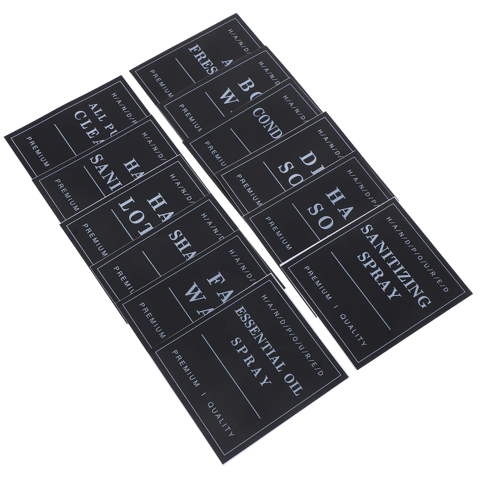 36 Pcs Bathroom Stickers Labels for Bottles Organizing Glass Pvc Self-adhesive Cleaning Spray
36 Pcs Bathroom Stickers Labels for Bottles Organizing Glass Pvc Self-adhesive Cleaning Spray