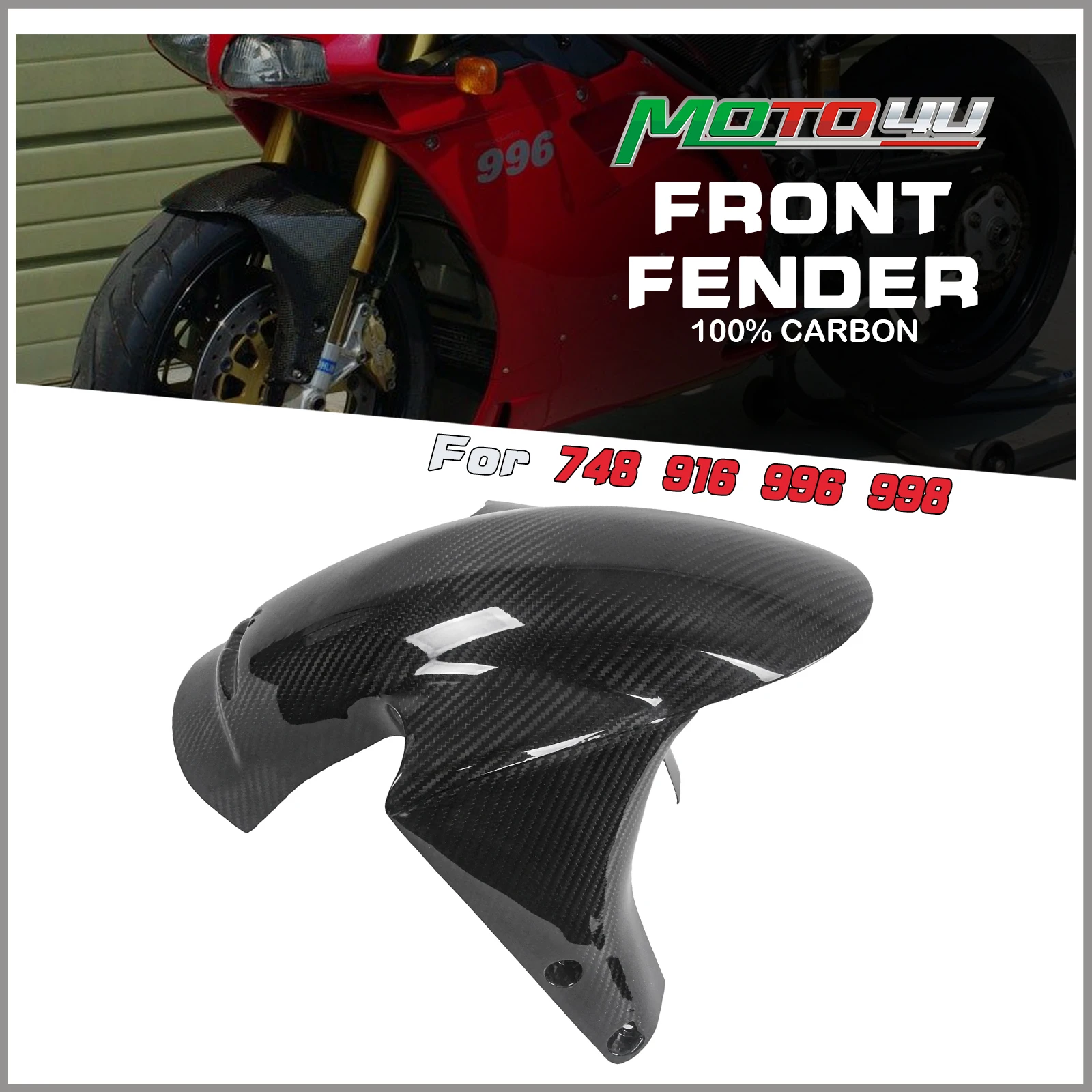 Для Ducati 748 916 996 998 1991-2004 100% углеродное волокно, переднее крыло, брызговик, модификация мотоцикла
Для Ducati 748 916 996 998 1991-2004 100% углеродное волокно, переднее крыло, брызговик, модификация мотоцикла