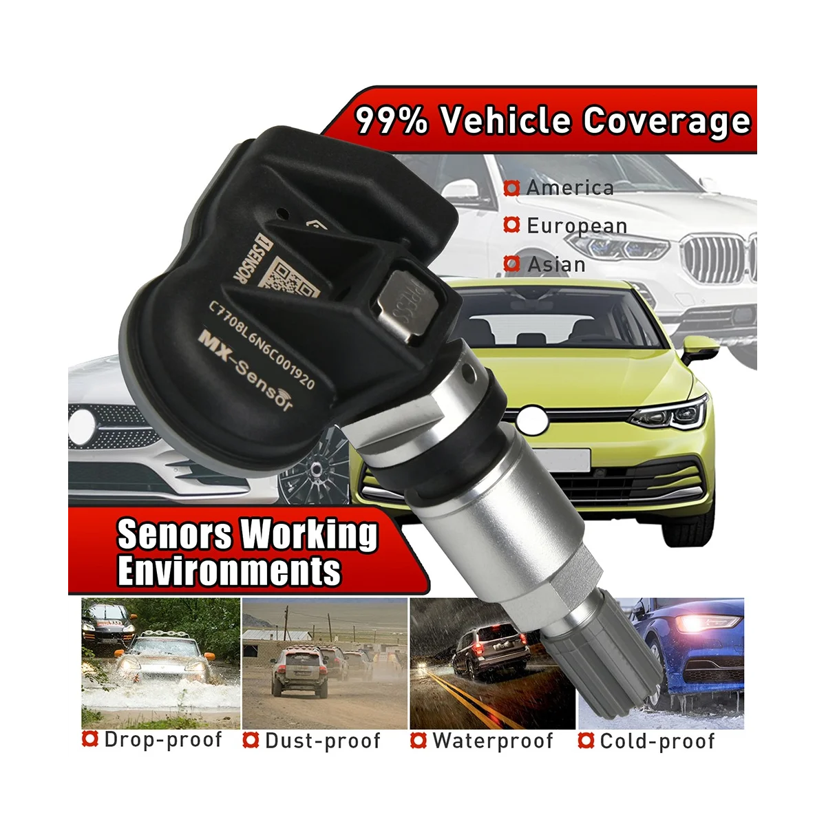 Программируемый TPMS датчик, 6 шт., 433 МГц, 315 МГц, датчик давления в шинах, универсальный 2-в-1 для-Autel MX-Sensor, система мониторинга
Программируемый TPMS датчик, 6 шт., 433 МГц, 315 МГц, датчик давления в шинах, универсальный 2-в-1 для-Autel MX-Sensor, система мониторинга