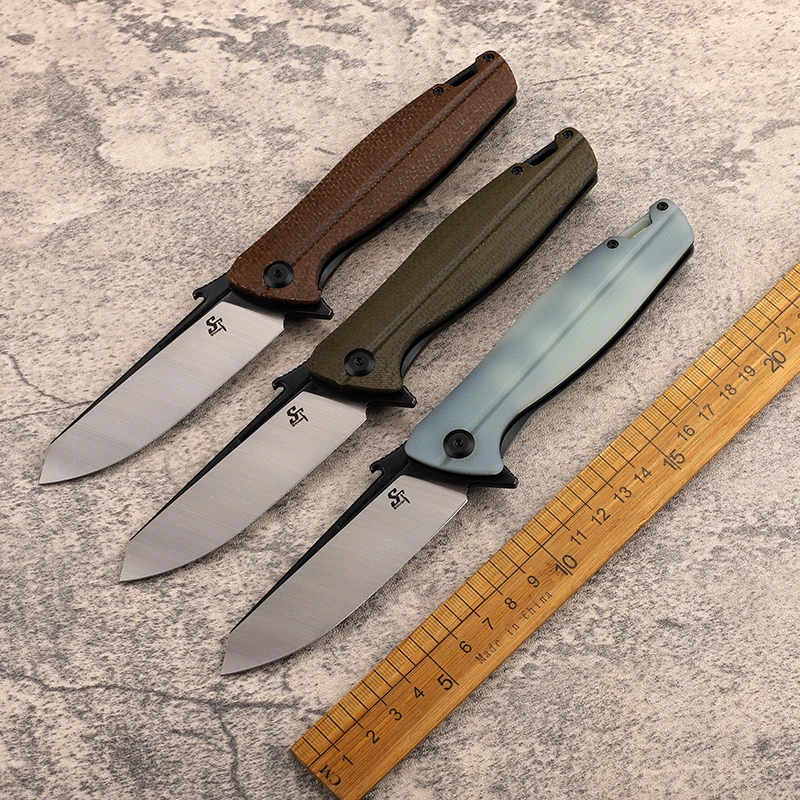 D2 Клинок складной из нержавеющей стали + рукоятка G10 для выживания тактические охотничьи уличные рыболовные карманные для повседневного использования Коллекционные ножи
D2 Клинок складной из нержавеющей стали + рукоятка G10 для выживания тактические охотничьи уличные рыболовные карманные для повседневного использования Коллекционные ножи