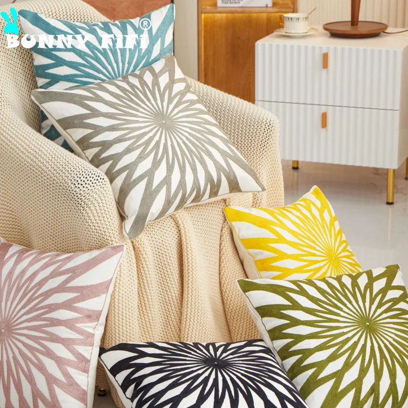 Embroidered Pure Cotton Cushion Cover Solid Color Soft Plush Vintage Pillow Cover Decorative Pillow for Sofa Bedroom Living Room
Embroidered Pure Cotton Cushion Cover Solid Color Soft Plush Vintage Pillow Cover Decorative Pillow for Sofa Bedroom Living Room