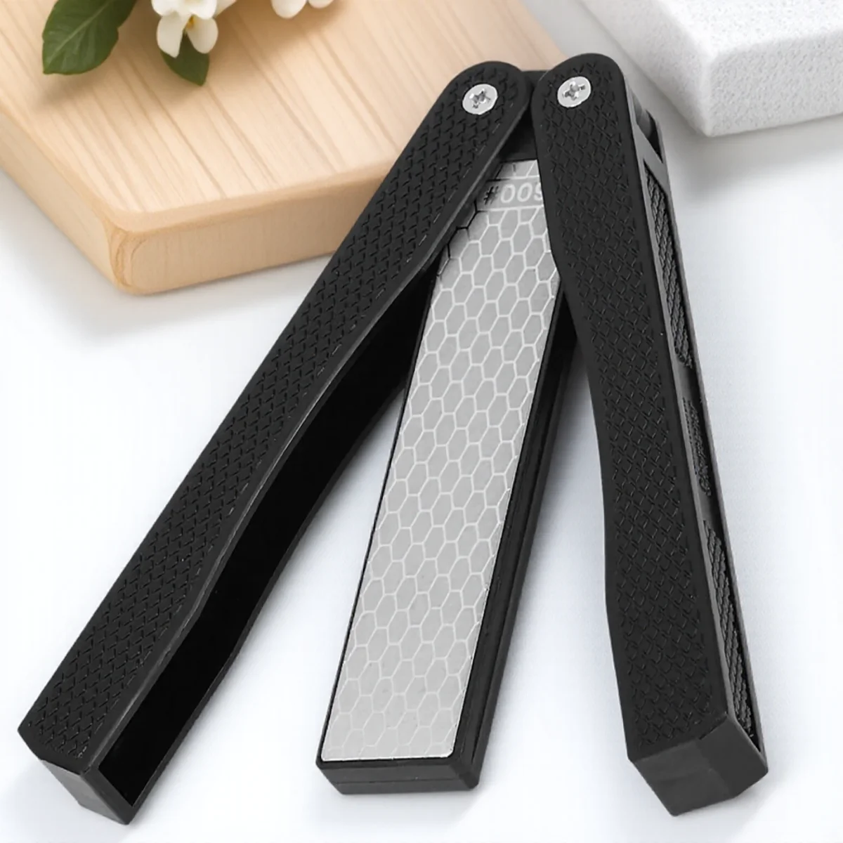 Алмазная точилка для карманных ножей 400 600, зернистость, складная конструкция для кемпинга и кухни, необходимый инструмент
Алмазная точилка для карманных ножей 400 600, зернистость, складная конструкция для кемпинга и кухни, необходимый инструмент