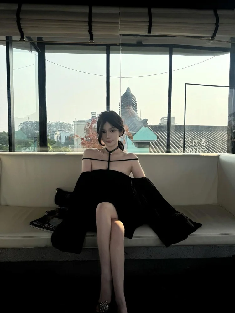 Elegant Off-Shoulder Birthday Dress Luxury Embellished Tulle Short Skirt Gathered Neckline Polyester Fiber Spring Summer Autumn
Elegant Off-Shoulder Birthday Dress Luxury Embellished Tulle Short Skirt Gathered Neckline Polyester Fiber Spring Summer Autumn