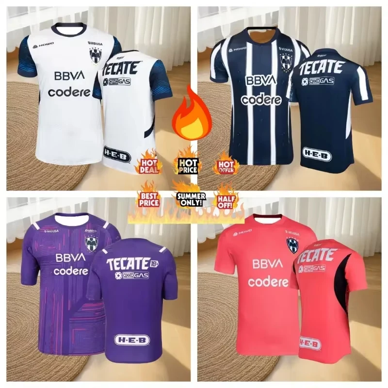Новое поступление 25, стильные домашние футбольные майки Rayados Monterrey, мужские и женские повседневные спортивные 3D футболки, дышащая футболка, модный топ
Новое поступление 25, стильные домашние футбольные майки Rayados Monterrey, мужские и женские повседневные спортивные 3D футболки, дышащая футболка, модный топ