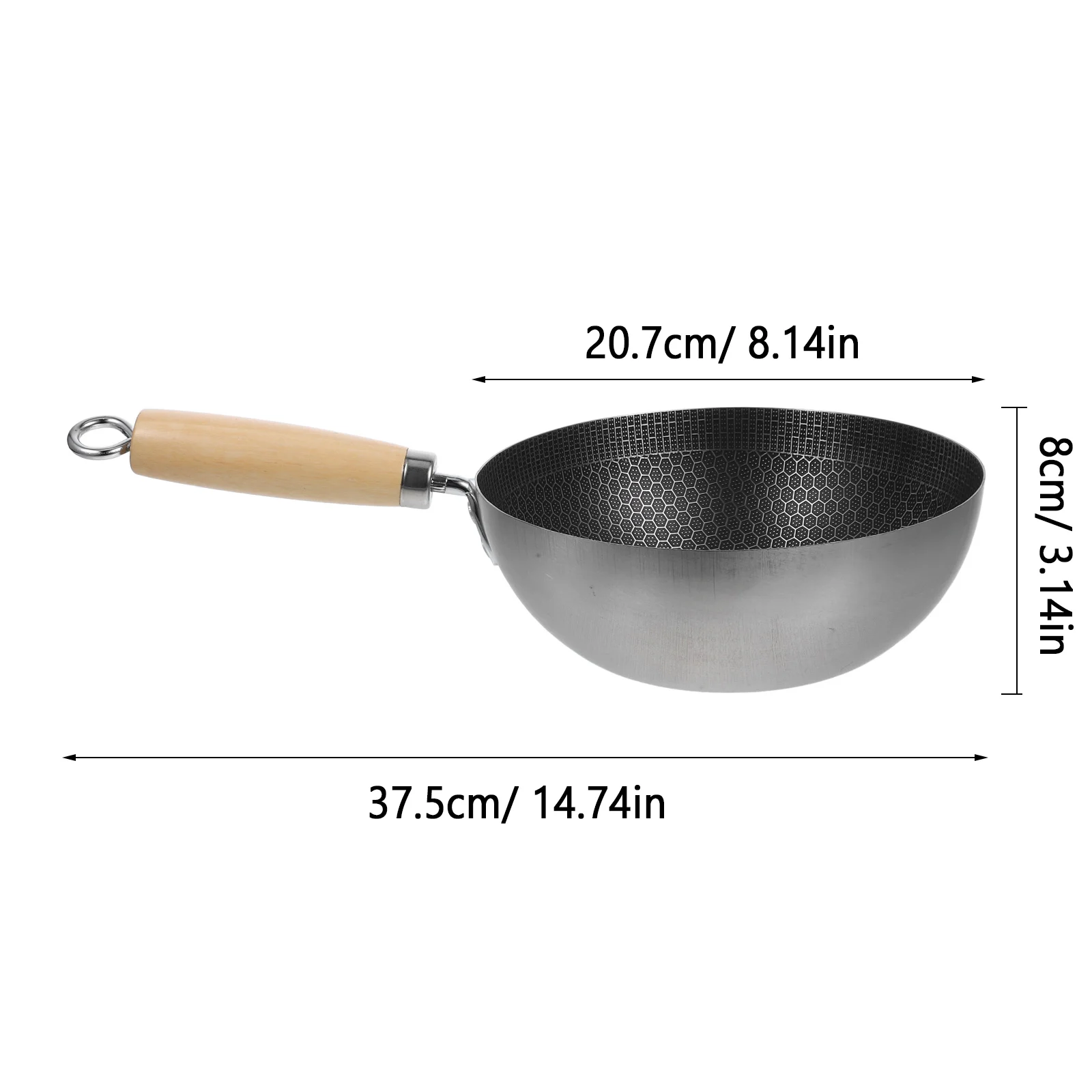 1Pcs Versatile Honeycomb Wok Frying Pan Non-Stick Stainless Steel Kitchen Cookware for Vegetables
1Pcs Versatile Honeycomb Wok Frying Pan Non-Stick Stainless Steel Kitchen Cookware for Vegetables