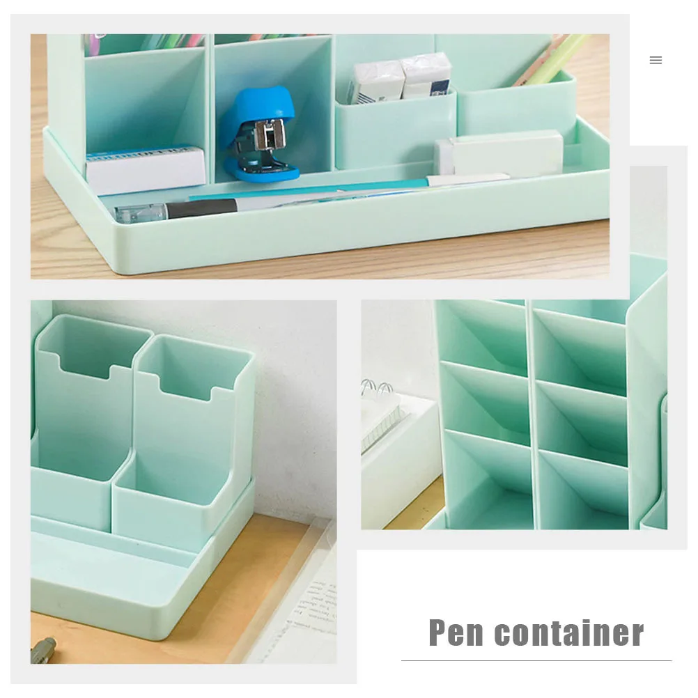 Combined Pen Holder Desktop Pencil Organizer Multi-Grid Stationery Holder Office Supply Plastic Pen Organizer
Combined Pen Holder Desktop Pencil Organizer Multi-Grid Stationery Holder Office Supply Plastic Pen Organizer