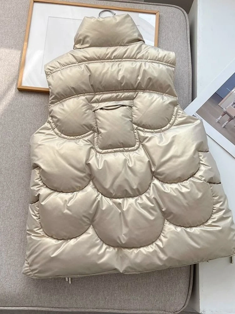 Women Winter Down Cotton Vest Warm Padded Sleeveless Jacket Korean Style Casual Fashion
Women Winter Down Cotton Vest Warm Padded Sleeveless Jacket Korean Style Casual Fashion