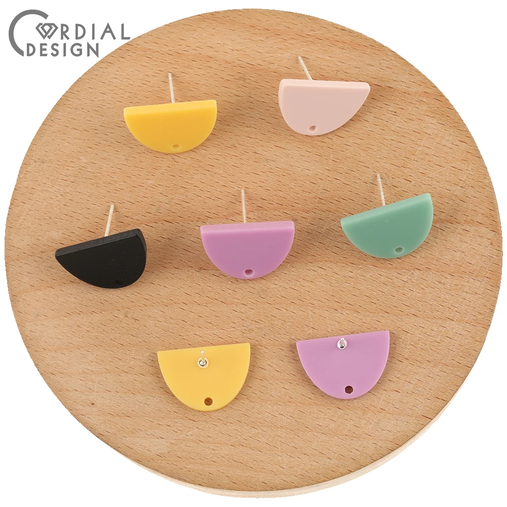 Cordial Design 100Pcs 13*18MM Earrings Stud/Jewelry Accessories/Hand Made/Semicircle Shape/DIY/Jewelry Findings & Components
Cordial Design 100Pcs 13*18MM Earrings Stud/Jewelry Accessories/Hand Made/Semicircle Shape/DIY/Jewelry Findings & Components