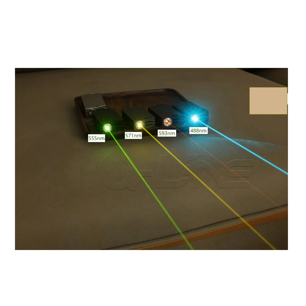 488nm Cyan Blue/ 532nm Green/593nm Yellow/555nm Yellow Green/571nm Gold Yellow Light Laser Indicator Module
488nm Cyan Blue/ 532nm Green/593nm Yellow/555nm Yellow Green/571nm Gold Yellow Light Laser Indicator Module