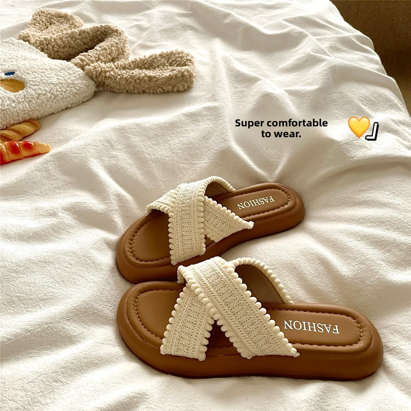 Bohemian Woven Beach Sandals Women's Thick Bottom Anti-Slip Summer Breathable Flat Slippers Holiday Relaxing Slip-On Shoes
Bohemian Woven Beach Sandals Women's Thick Bottom Anti-Slip Summer Breathable Flat Slippers Holiday Relaxing Slip-On Shoes