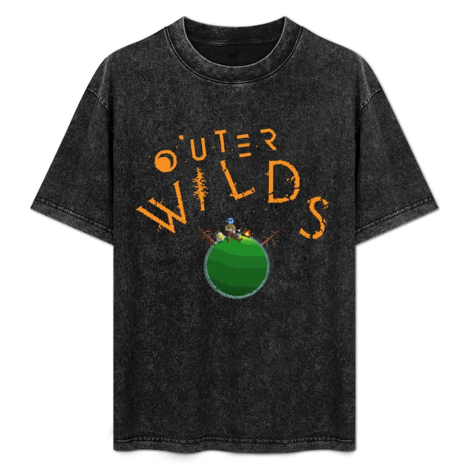 Outer Wilds Pixel Art T-Shirt Casual Minimalist Short Sleeve Top
Outer Wilds Pixel Art T-Shirt Casual Minimalist Short Sleeve Top