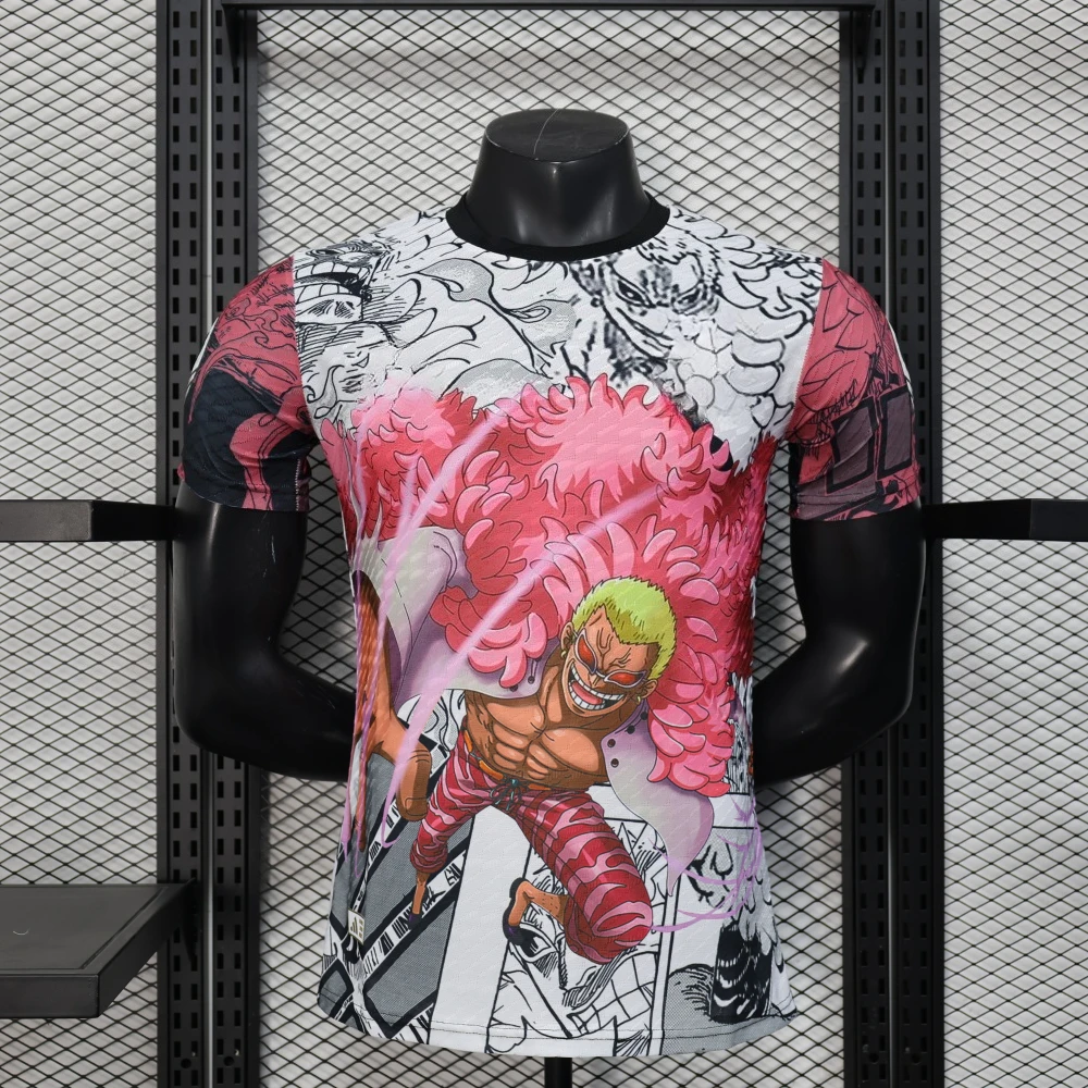 One Piece Doflamingo Graphic T-Shirt - Манга Искусство Красочный Дизайн Аниме Фанат Одежда Уникальный Комикс - Вдохновленная Одежда
One Piece Doflamingo Graphic T-Shirt - Манга Искусство Красочный Дизайн Аниме Фанат Одежда Уникальный Комикс - Вдохновленная Одежда