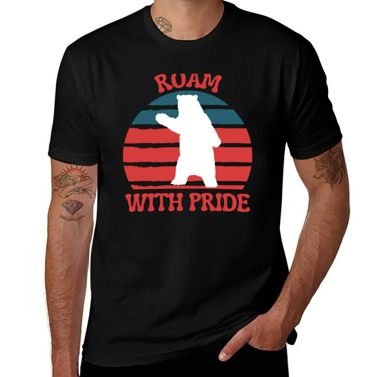 Футболка Roam With Pride, футболка большого размера, кавайная одежда, хлопковые мужские футболки, рубашка на заказ, мужские футболки
Футболка Roam With Pride, футболка большого размера, кавайная одежда, хлопковые мужские футболки, рубашка на заказ, мужские футболки