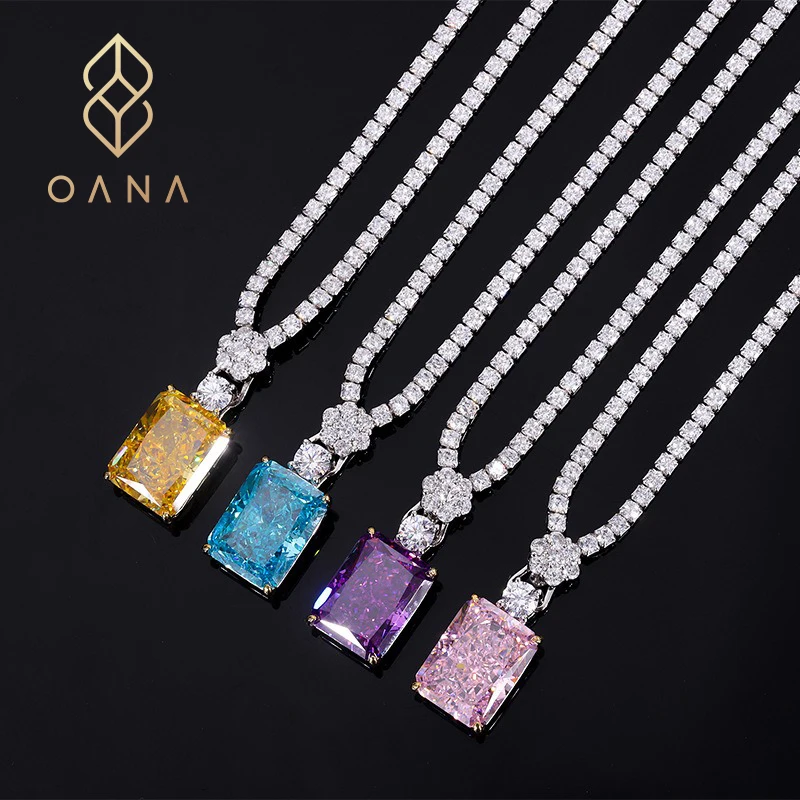 OANA S925 Silver Is Suitable For Women'S Hot Sale Square High Carbon Diamond Pendant Temperament Luxury Pendant Jewelry
OANA S925 Silver Is Suitable For Women'S Hot Sale Square High Carbon Diamond Pendant Temperament Luxury Pendant Jewelry