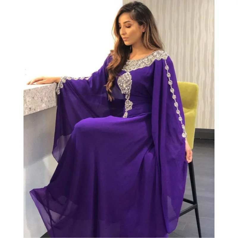 Purple New Morocco Dubai Kaftans Farasha Abaya Long Dress Women's Dress Sexy Dress Fashion Trends
Purple New Morocco Dubai Kaftans Farasha Abaya Long Dress Women's Dress Sexy Dress Fashion Trends