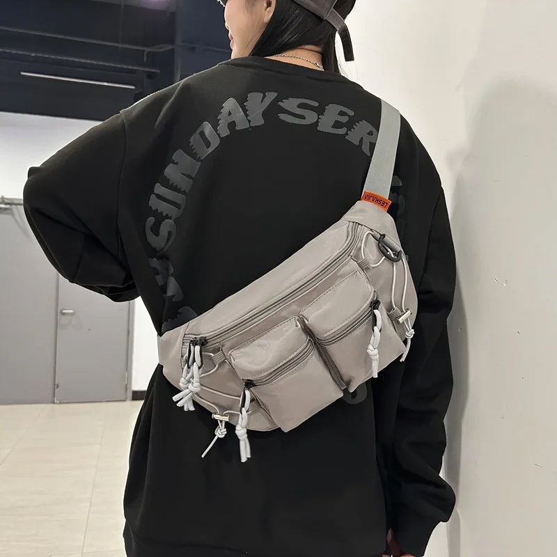 1pcs/set Unisex Utility Chest Bag Nylon Multi-Pocket Fashion Crossbody Sling Bag for Cycling Streetwear Multifunctional Bag
1pcs/set Unisex Utility Chest Bag Nylon Multi-Pocket Fashion Crossbody Sling Bag for Cycling Streetwear Multifunctional Bag