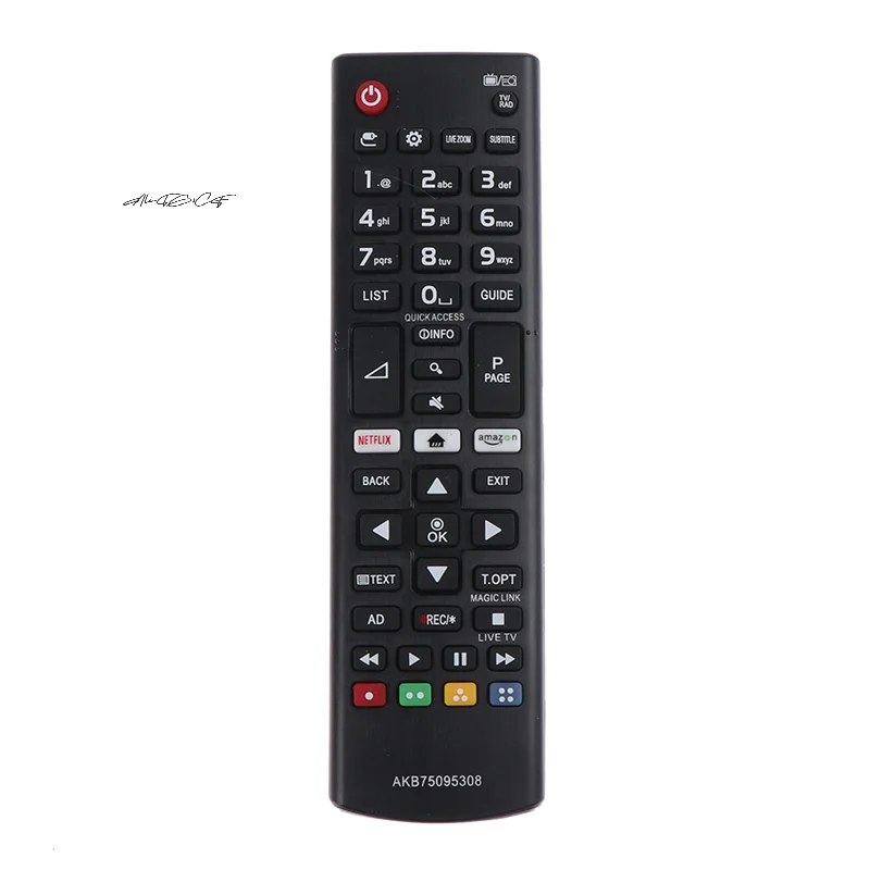 Универсальный пульт дистанционного управления Smart TV AKB75095308, совместимый с 43UJ6309 — сменный ИК-управление для электроники
Универсальный пульт дистанционного управления Smart TV AKB75095308, совместимый с 43UJ6309 — сменный ИК-управление для электроники