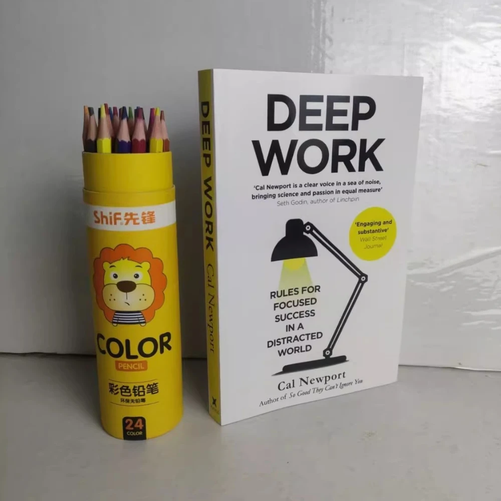 Cal Newport Deep Work Rules - Focus Success Guide for Leaders, 2025 Hardcover Motivation Book
Cal Newport Deep Work Rules - Focus Success Guide for Leaders, 2025 Hardcover Motivation Book