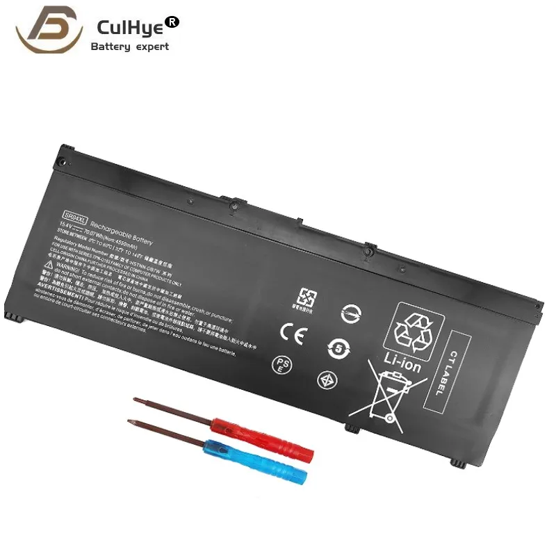 70.07Wh SR04XL Laptop Battery for HP OMEN 15-CE15-CB 15-CE015DX 15-CB014ur TPN-Q193 TPN-Q194 TPN-C133 HSTNN-DB7W 917724-855
70.07Wh SR04XL Laptop Battery for HP OMEN 15-CE15-CB 15-CE015DX 15-CB014ur TPN-Q193 TPN-Q194 TPN-C133 HSTNN-DB7W 917724-855